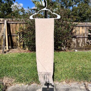 Pistil Designs Alpaca Wool Blend Embroidered Fringe Scarf